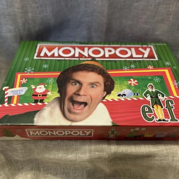 Monopoly Buddy The Elf Christmas Movie Board Game - NEW SEALED - Picture 6 of 8